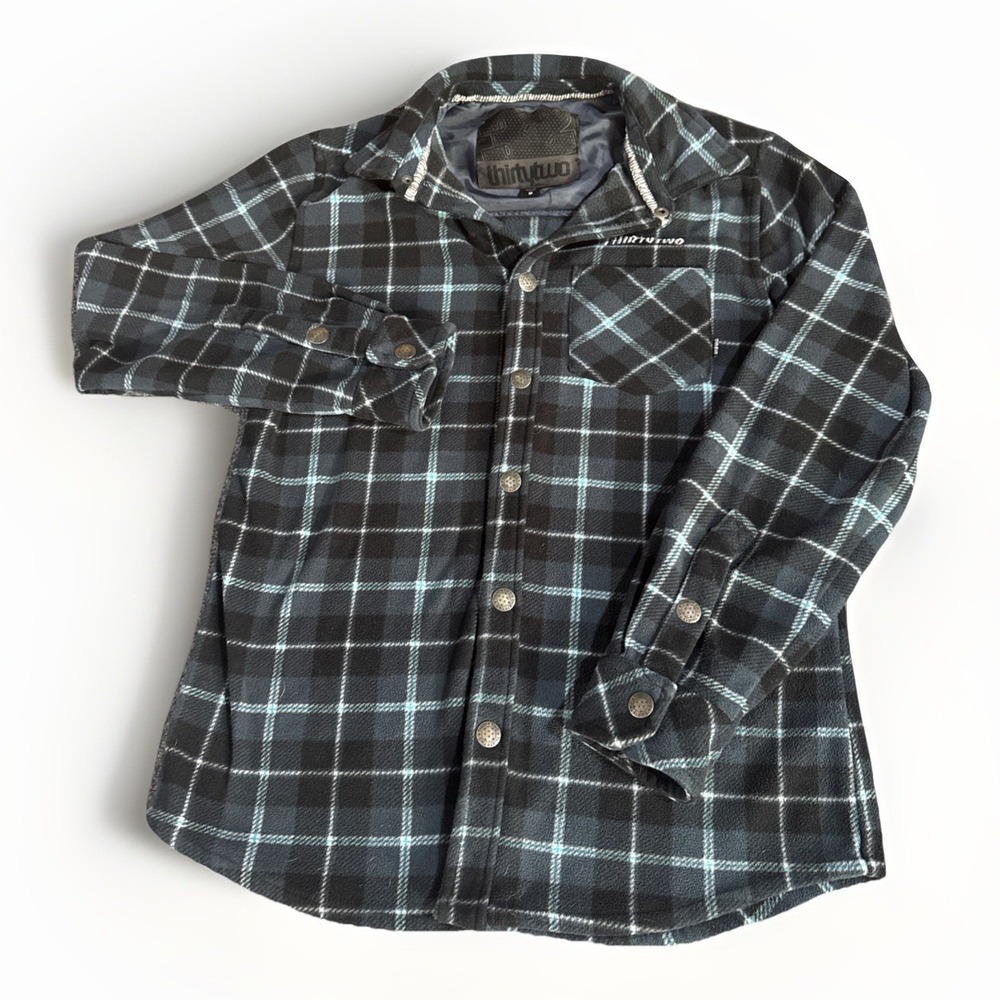 ThirtyTwo‎ Mens Medium Flannel Button Up